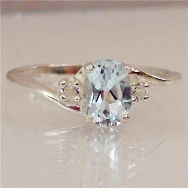 wedding rings exquisite 925 pure silver sea blue diamond engagement bridal gift ring size 6-10, Slivery;golden
wedding rings exquisite 925 pure silver sea blue diamond engagement bridal gift ring size 6-10, Slivery;golden