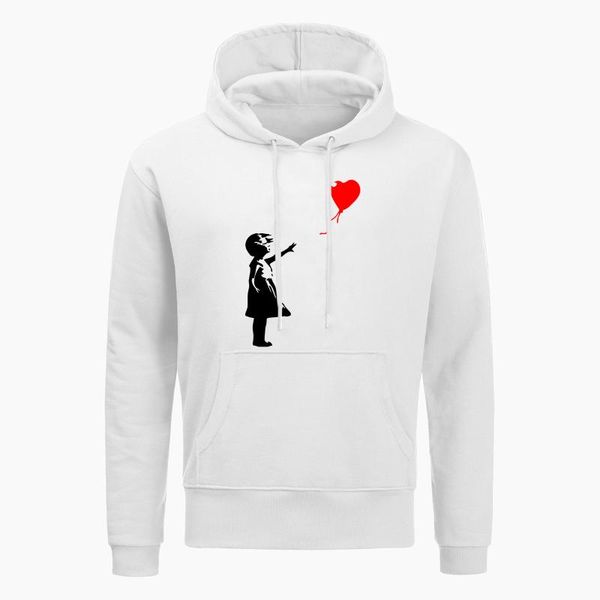 men's hoodies & sweatshirts fashion pullover balloon girl banksy sweatshirt autumn personalized coat casual hip hop streetwear hoody, Black
men's hoodies & sweatshirts fashion pullover balloon girl banksy sweatshirt autumn personalized coat casual hip hop streetwear hoody, Black