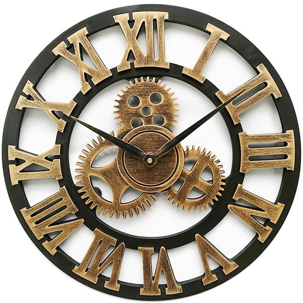 wall clocks american retro clock 58cm roman numerals iron gear wood 3d living room home decoration accessories watch
wall clocks american retro clock 58cm roman numerals iron gear wood 3d living room home decoration accessories watch