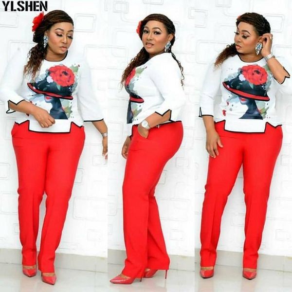two piece set africa clothes african dashiki fashion flowers suit trousers super elastic party dresses for women outfits ethnic clothing, Red
two piece set africa clothes african dashiki fashion flowers suit trousers super elastic party dresses for women outfits ethnic clothing, Red