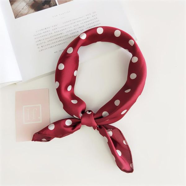 scarves fashion square silk scarf small neck women polka dot pattern office lady hair band foulard hand kerchief female bandana, Blue;gray
scarves fashion square silk scarf small neck women polka dot pattern office lady hair band foulard hand kerchief female bandana, Blue;gray