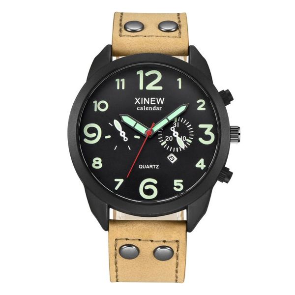 wristwatches saatleri men's watches trend dial three eyes six hands leather belt waterproof calendar strap relogio masculino, Slivery;brown
wristwatches saatleri men's watches trend dial three eyes six hands leather belt waterproof calendar strap relogio masculino, Slivery;brown
