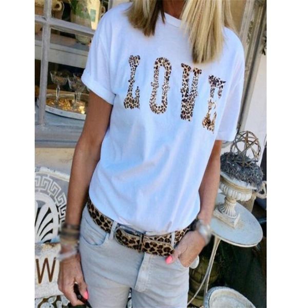 women's t-shirt 100% cotton plus size s-3xl women t-shirts graphic tees female shirts summer printed leopard funny t shirt tee top, White
women's t-shirt 100% cotton plus size s-3xl women t-shirts graphic tees female shirts summer printed leopard funny t shirt tee top, White