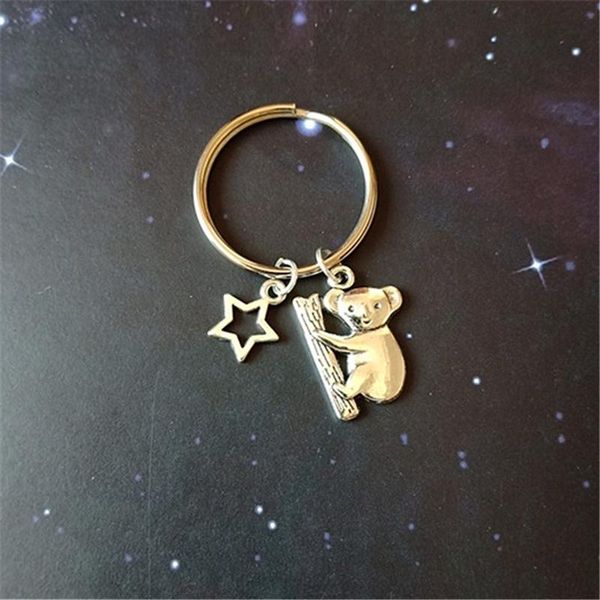 keychains diy men koala bear pendants star keychain jewelry car key chain ring holder souvenir animal cute, Silver
keychains diy men koala bear pendants star keychain jewelry car key chain ring holder souvenir animal cute, Silver