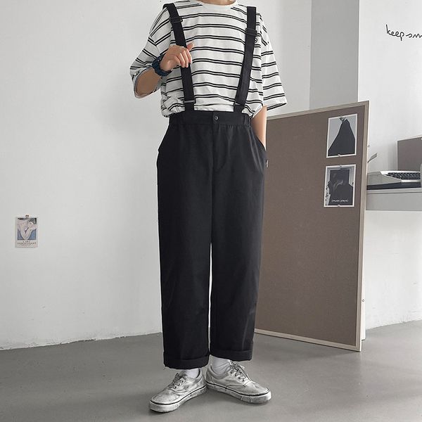 men's pants ebaihui summer ins korean version of trousers,retro casual jumpsuit japanese loose solid color wide leg 20067 48bt, Black
men's pants ebaihui summer ins korean version of trousers,retro casual jumpsuit japanese loose solid color wide leg 20067 48bt, Black