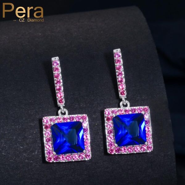 dangle & chandelier pera trendy style long drop women earrings for christmas gift big square rose red and blue cubic zirconia jewelry e312, Silver
dangle & chandelier pera trendy style long drop women earrings for christmas gift big square rose red and blue cubic zirconia jewelry e312, Silver