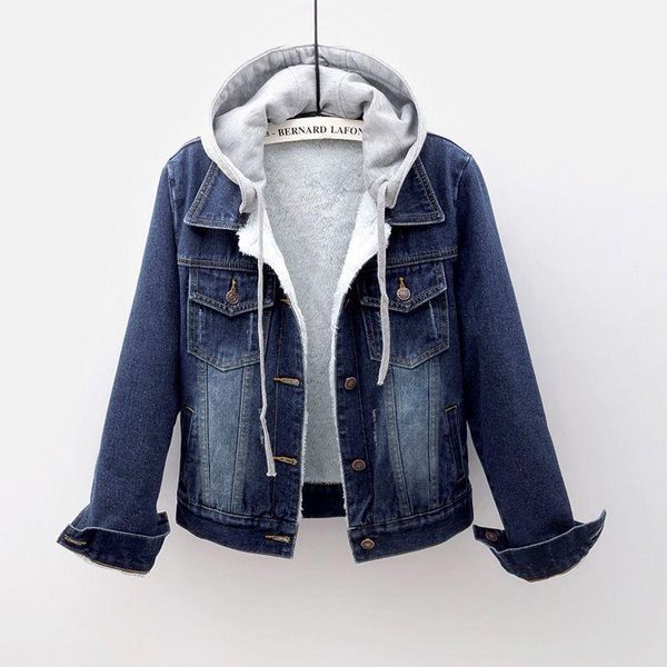 women's down & parkas zoe saldana girls winter jacket thick fur coat fashion jeans hooded removable warm short female denim s-5xl1, Black
women's down & parkas zoe saldana girls winter jacket thick fur coat fashion jeans hooded removable warm short female denim s-5xl1, Black
