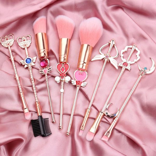 makeup brushes japan anime 8pcs make up set soft pink hair foundation blush powder face brush beauty tool kits pennelli trucco
makeup brushes japan anime 8pcs make up set soft pink hair foundation blush powder face brush beauty tool kits pennelli trucco