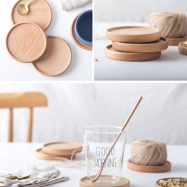mats & pads 1pc beech black walnut wood retro insulation cup mat household square round
mats & pads 1pc beech black walnut wood retro insulation cup mat household square round
