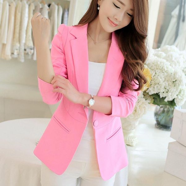 women's jackets 2021 women suit casual long sleeve open office female jacket cardigan slim coat small #710, Black;brown
women's jackets 2021 women suit casual long sleeve open office female jacket cardigan slim coat small #710, Black;brown
