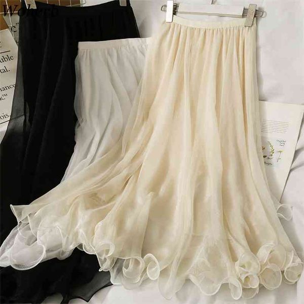 skirt summer chic fairy mesh pleated women casual street school sweet elegant midi ruffle jupe korean s 210519, Black
skirt summer chic fairy mesh pleated women casual street school sweet elegant midi ruffle jupe korean s 210519, Black