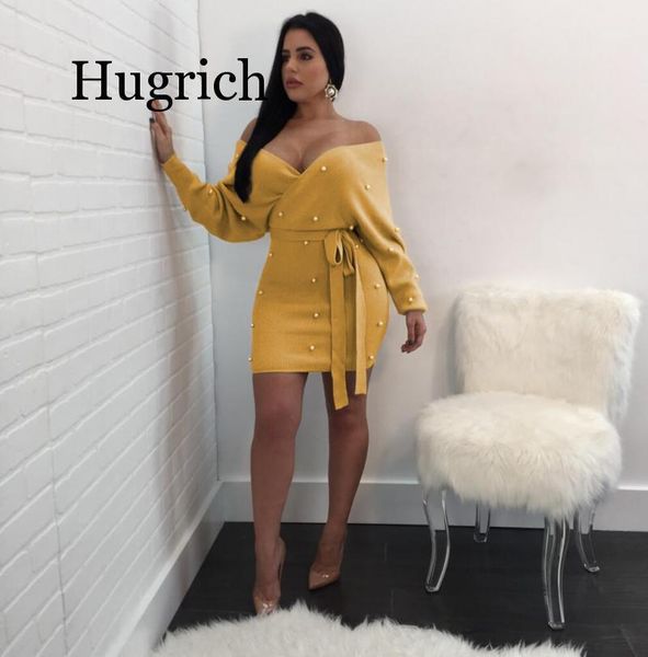 casual dresses beading knitted 2021 autumn winter long sleeve dress bodycon v neck women midi party vestidos feeme, Black;gray
casual dresses beading knitted 2021 autumn winter long sleeve dress bodycon v neck women midi party vestidos feeme, Black;gray