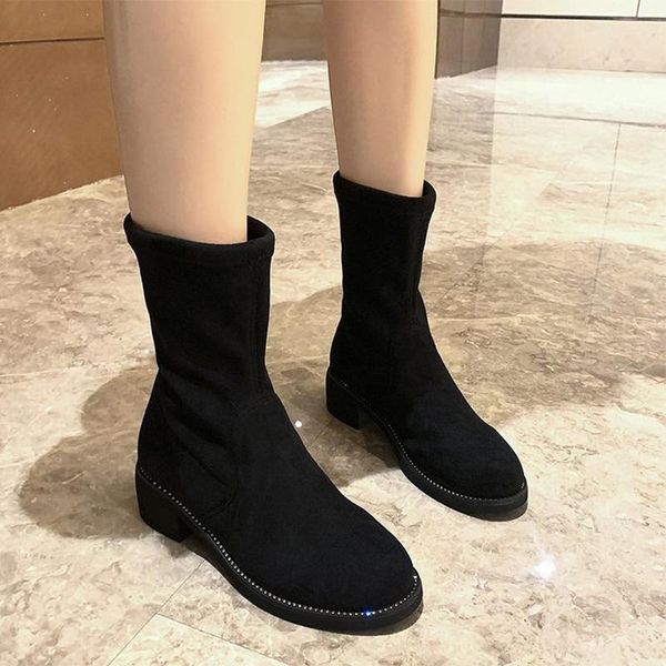 boots women solid black lace up mid calf pu leather ladies square heels with diamond fashion style female outdoor shoes
boots women solid black lace up mid calf pu leather ladies square heels with diamond fashion style female outdoor shoes