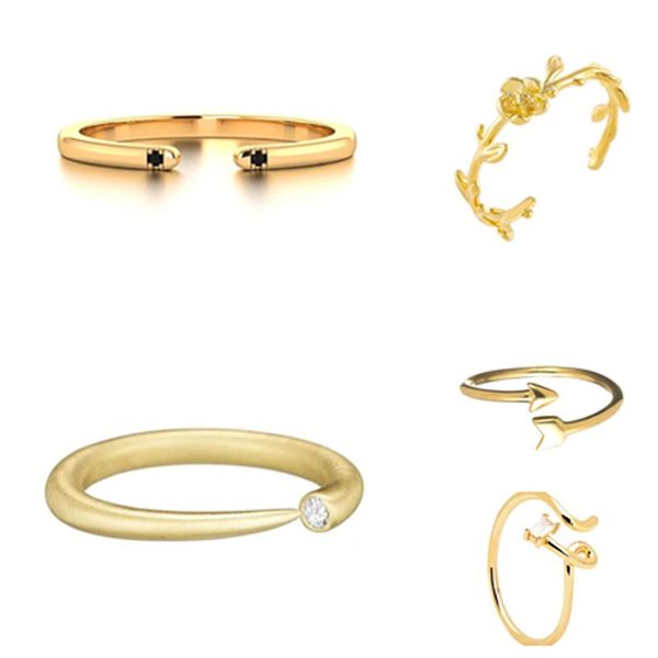 cluster rings canner 7mm series open ring for women real 925 sterling silver anillos anniversary finger 2021 fashion jewelry gift 1pcs, Golden;silver
cluster rings canner 7mm series open ring for women real 925 sterling silver anillos anniversary finger 2021 fashion jewelry gift 1pcs, Golden;silver
