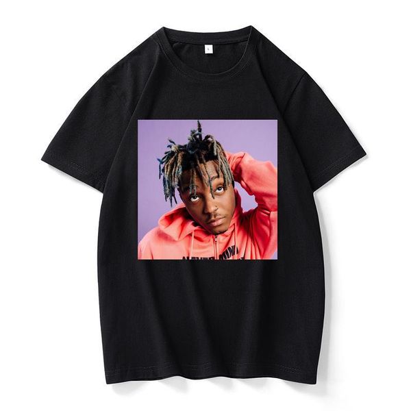 men's t-shirts hip hop singer respect juice wrld print t shirt men streetwear fashion rapper fan club harajuku t-shirt, White;black
men's t-shirts hip hop singer respect juice wrld print t shirt men streetwear fashion rapper fan club harajuku t-shirt, White;black