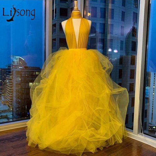 party dresses gold 2 pieces prom lush tutu ball gowns halter long 2021 fashion african plus size, White;black
party dresses gold 2 pieces prom lush tutu ball gowns halter long 2021 fashion african plus size, White;black