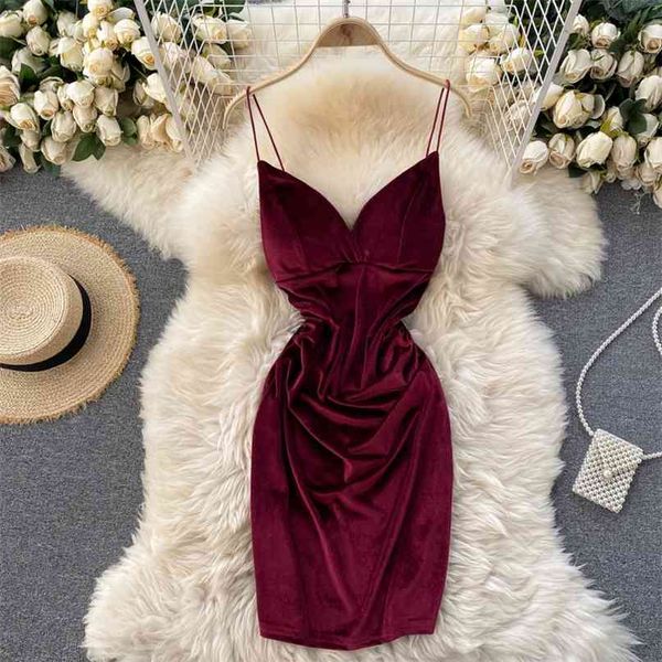 spaghetti strap velvet dress deep v neck sleeveless high waist mini bodycon backless evening party es vestidos 210603, Black;gray
spaghetti strap velvet dress deep v neck sleeveless high waist mini bodycon backless evening party es vestidos 210603, Black;gray