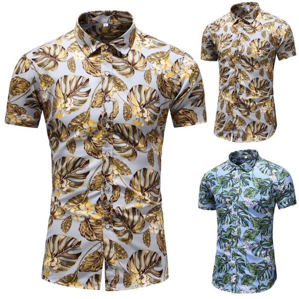 men's shirt summer fashion business leisure short-sleeved plus size printing shirts casual, White;black
men's shirt summer fashion business leisure short-sleeved plus size printing shirts casual, White;black