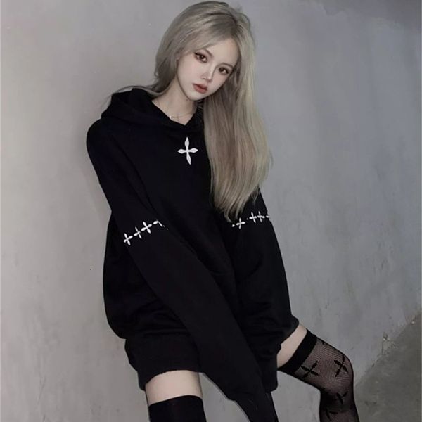 version 2021 autumn winter high new smfk wandering hoodie sweater cross print loose pocket ch001b, Black
version 2021 autumn winter high new smfk wandering hoodie sweater cross print loose pocket ch001b, Black