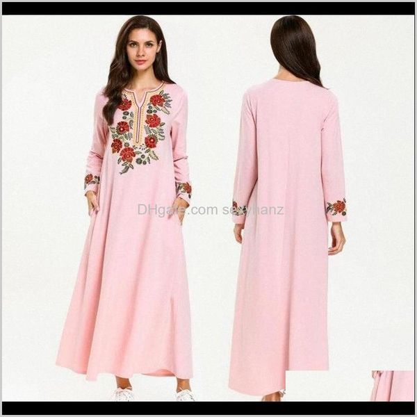 ethnic apparel drop delivery 2021 abaya muslim islam clothing women embroidery cotton v-neck printed long sleeve islamic kaftan arab dress 1, Red
ethnic apparel drop delivery 2021 abaya muslim islam clothing women embroidery cotton v-neck printed long sleeve islamic kaftan arab dress 1, Red