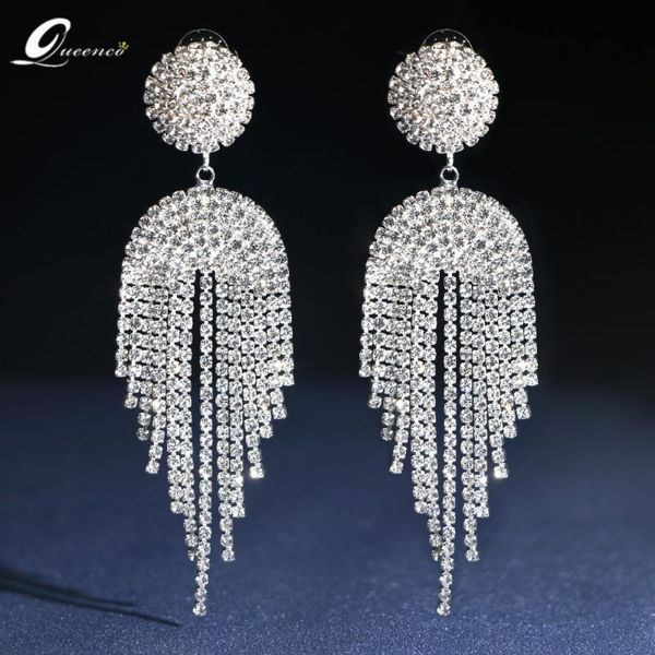 dangle & chandelier trends 2021 earrings women tassel big drop long gold color earring claw chain fashion wedding bridal party earing, Silver
dangle & chandelier trends 2021 earrings women tassel big drop long gold color earring claw chain fashion wedding bridal party earing, Silver