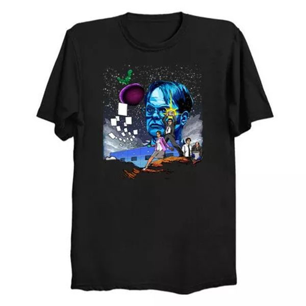 The Office Wars Alien Michael Scott Space Wars Galaxy Mashup Black T-shirt, White;black
The Office Wars Alien Michael Scott Space Wars Galaxy Mashup Black T-shirt, White;black