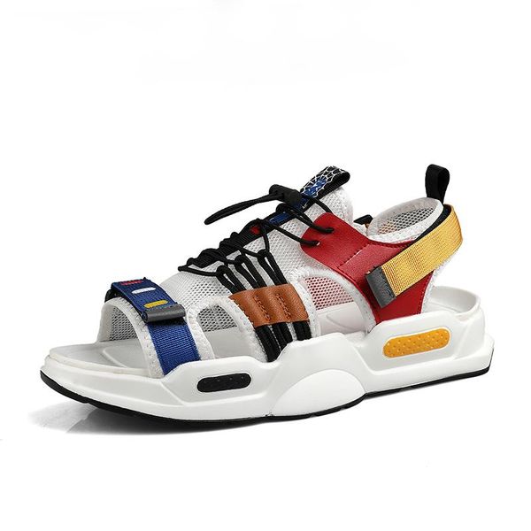 sandals summer casual for men non-slip sandal shoes fashion comfortable flat footwear zapatos hombre drop, Black
sandals summer casual for men non-slip sandal shoes fashion comfortable flat footwear zapatos hombre drop, Black