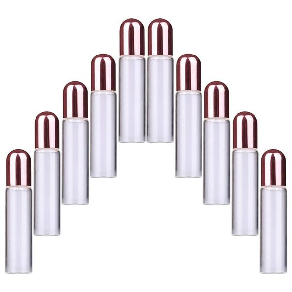 storage bottles & jars 10pcs essential oil roller bottle empty glass perfume (1ml)
storage bottles & jars 10pcs essential oil roller bottle empty glass perfume (1ml)