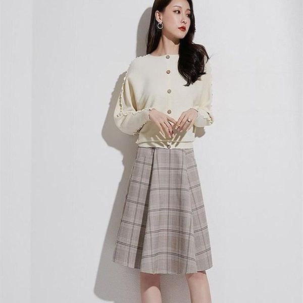 skirts sweet women a-line mini skirt fashion plaid 2021 autumn retro all-match temperament commuting mid-skirt, Black
skirts sweet women a-line mini skirt fashion plaid 2021 autumn retro all-match temperament commuting mid-skirt, Black