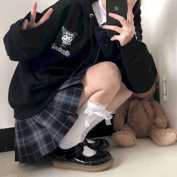 preppy jacket spring autumn japanese college style cute cartoon print loose plus fleece thick hooded coat girl student kawaii 210526, Black;brown
preppy jacket spring autumn japanese college style cute cartoon print loose plus fleece thick hooded coat girl student kawaii 210526, Black;brown