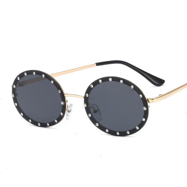 sunglasses diamond oval metal frame glasses steampunk women's batch, White;black
sunglasses diamond oval metal frame glasses steampunk women's batch, White;black