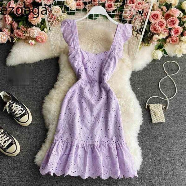 spaghetti strap dress women lace embroidery hollow out ouff sleeve elegant ruffled party dress holiday robe vestidos, Black;gray
spaghetti strap dress women lace embroidery hollow out ouff sleeve elegant ruffled party dress holiday robe vestidos, Black;gray