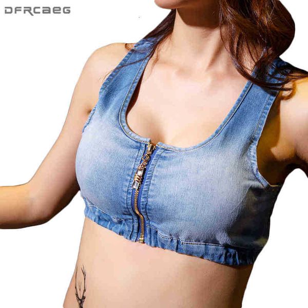 women's tanks & camis strapless backless denim tank women zipper spliced ladies crop nightclub summer halter cr ql3a 1j8u, White
women's tanks & camis strapless backless denim tank women zipper spliced ladies crop nightclub summer halter cr ql3a 1j8u, White