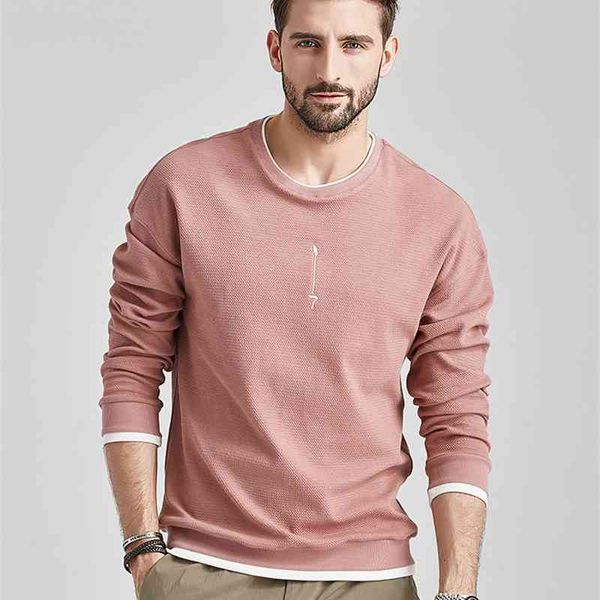 2021 autumn new round neck long sleeve t-shirt men's spring and autumn bottoming shirt trend plush t-shirt autumn sweater, White;black
2021 autumn new round neck long sleeve t-shirt men's spring and autumn bottoming shirt trend plush t-shirt autumn sweater, White;black