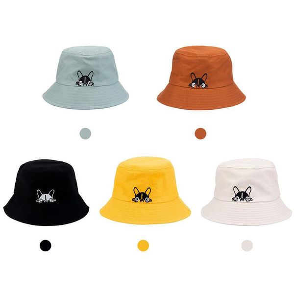 wide brim hats harajuku dog bucket hat for women summer panama outdoor hiking beach fishing cap sunscreen female sunhat, Blue;gray
wide brim hats harajuku dog bucket hat for women summer panama outdoor hiking beach fishing cap sunscreen female sunhat, Blue;gray