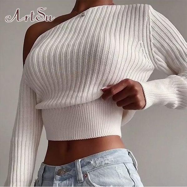 women's sweaters knitwear women winter clothes fall one shoulder long sleeve jumper white pullover crop knitted sweater, White;black
women's sweaters knitwear women winter clothes fall one shoulder long sleeve jumper white pullover crop knitted sweater, White;black