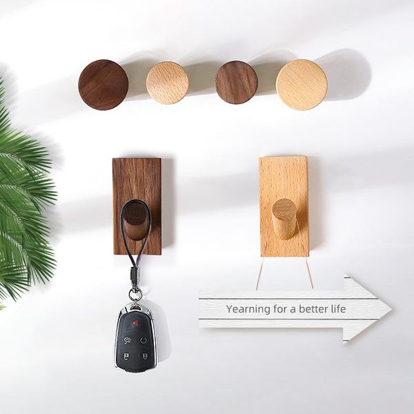 hooks & rails natural wood wall hanging clothes coat hook key holder hat scarf sundries handbag storage hanger home decoration
hooks & rails natural wood wall hanging clothes coat hook key holder hat scarf sundries handbag storage hanger home decoration