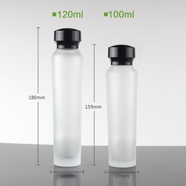 storage bottles & jars 4oz toner glass bottle,120ml clear frosted round bottle with black cap
storage bottles & jars 4oz toner glass bottle,120ml clear frosted round bottle with black cap