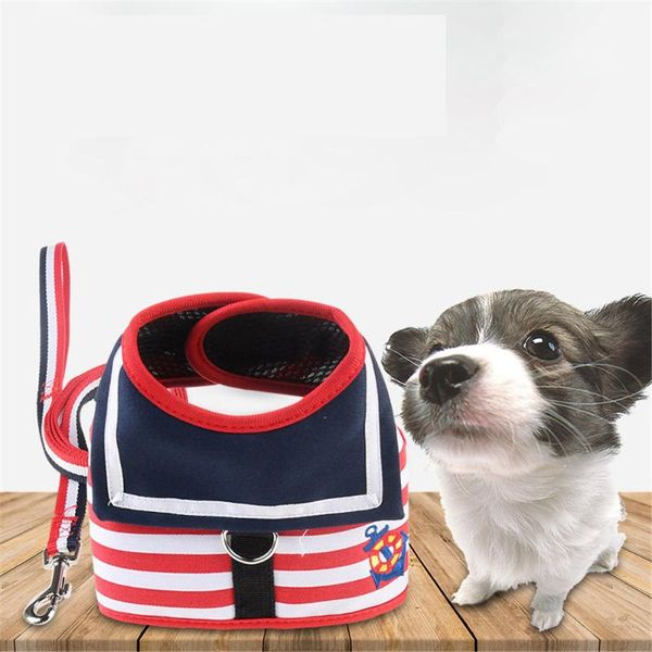 dog collars & leashes collar harness cosplay sailor suit adjustable puppy leash chest strap cute striped cat vest set outdoor walking runnin
dog collars & leashes collar harness cosplay sailor suit adjustable puppy leash chest strap cute striped cat vest set outdoor walking runnin