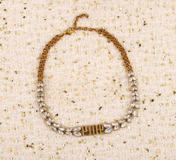 2021 new fashion initial letter chokers necklace for lady women party wedding lovers gift engagement luxury jewelry for bride with box hb401, Golden;silver
2021 new fashion initial letter chokers necklace for lady women party wedding lovers gift engagement luxury jewelry for bride with box hb401, Golden;silver