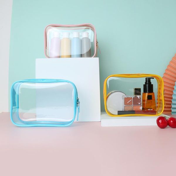 storage bags transparent cosmetic finishing bag wash set pvc plastic handbag waterproof zipper packaging makeup organizer
storage bags transparent cosmetic finishing bag wash set pvc plastic handbag waterproof zipper packaging makeup organizer