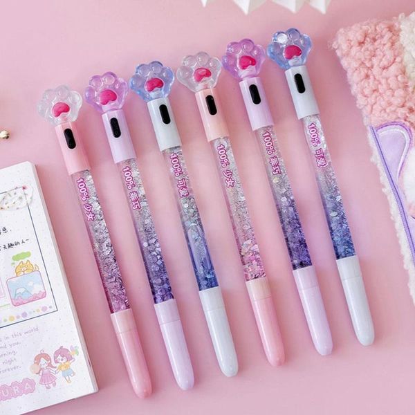 ballpoint pens light gel pen cute with led sand school stationery crystal supplies writing drift gl d8c5, Blue;orange
ballpoint pens light gel pen cute with led sand school stationery crystal supplies writing drift gl d8c5, Blue;orange