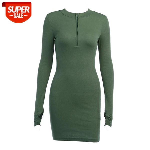hirigin women mini dress deep v neck long sleeve zipper knitted sweater dresses autumn winter elegant slim fit female #pt4x, White;black
hirigin women mini dress deep v neck long sleeve zipper knitted sweater dresses autumn winter elegant slim fit female #pt4x, White;black
