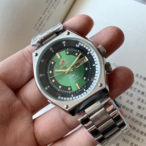 wristwatches classic - brand watch men japanese self-wind mechanical automatic men's clock 50m waterproof relogio masculino, Slivery;brown
wristwatches classic - brand watch men japanese self-wind mechanical automatic men's clock 50m waterproof relogio masculino, Slivery;brown