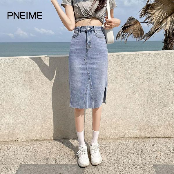 women's shorts summer women denim skirts split ends hip high-waisted thin temperament mid-length student one-step skirt, White;black
women's shorts summer women denim skirts split ends hip high-waisted thin temperament mid-length student one-step skirt, White;black