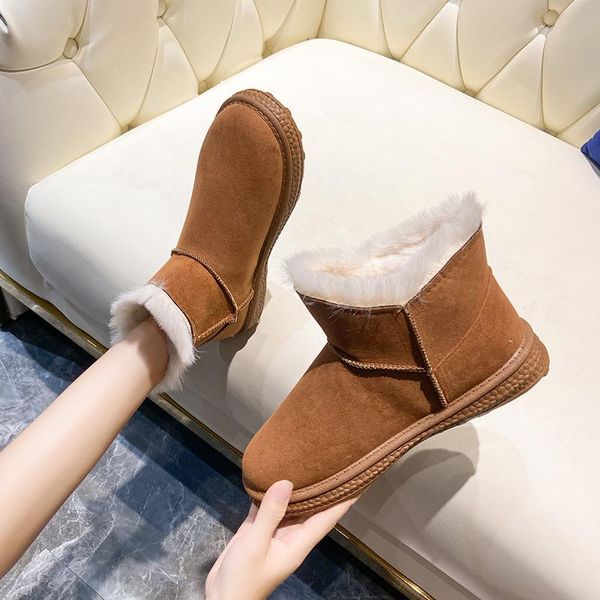 boots women's leather winter footwear shoes plush round toe flat heel australia luxury designer boots-women 2021 fur autumn rub, Black
boots women's leather winter footwear shoes plush round toe flat heel australia luxury designer boots-women 2021 fur autumn rub, Black