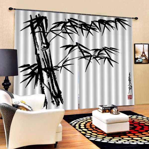 curtain & drapes chinese style simple ink bamboo window po print for living room bedroom sunshade blackout indoor sets
curtain & drapes chinese style simple ink bamboo window po print for living room bedroom sunshade blackout indoor sets