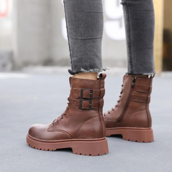 boots 2021 women's leather layer cowhide fashion, Black
boots 2021 women's leather layer cowhide fashion, Black