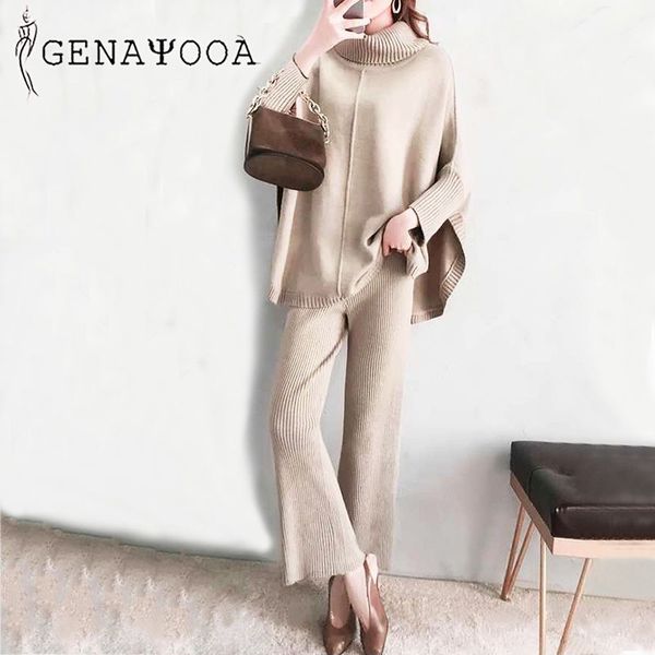 genayooa knit turtleneck two and pants korean casual 2 piece set women tracksuit autumn winter 210417, White
genayooa knit turtleneck two and pants korean casual 2 piece set women tracksuit autumn winter 210417, White