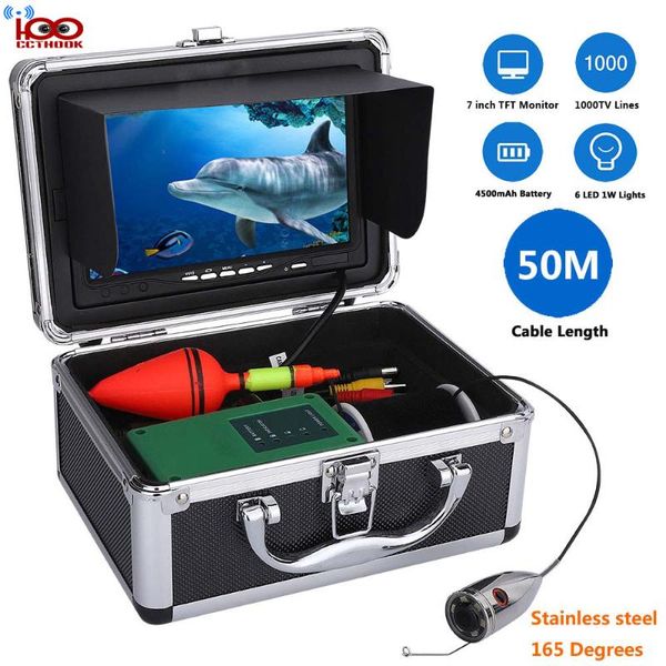 50m extension cable fish finder with color ccd hd 1000tvl underwater fishing video camera 7inch tft monitor anti-sun cover cctv systems
50m extension cable fish finder with color ccd hd 1000tvl underwater fishing video camera 7inch tft monitor anti-sun cover cctv systems